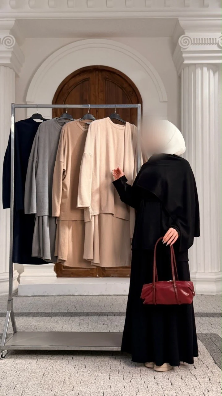 طقم متناسق نسائي من 3 قطع — F6081