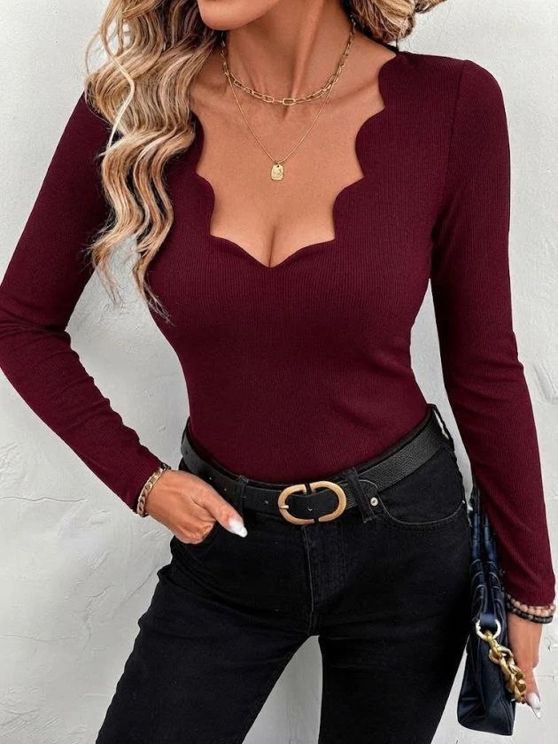 Long-Sleeve Women’s Top — 98113