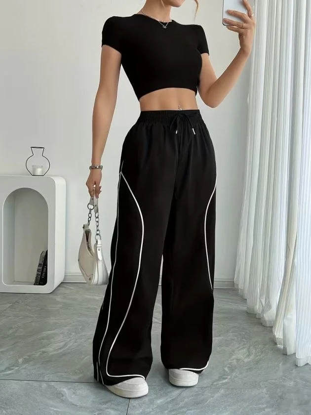 High-waist Women’s Trousers — 28015
