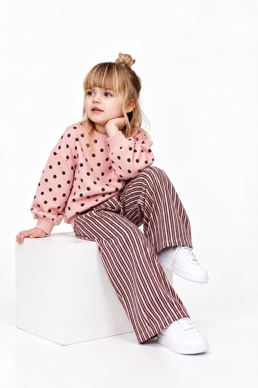 Striped Children’s Matching Set — 9048