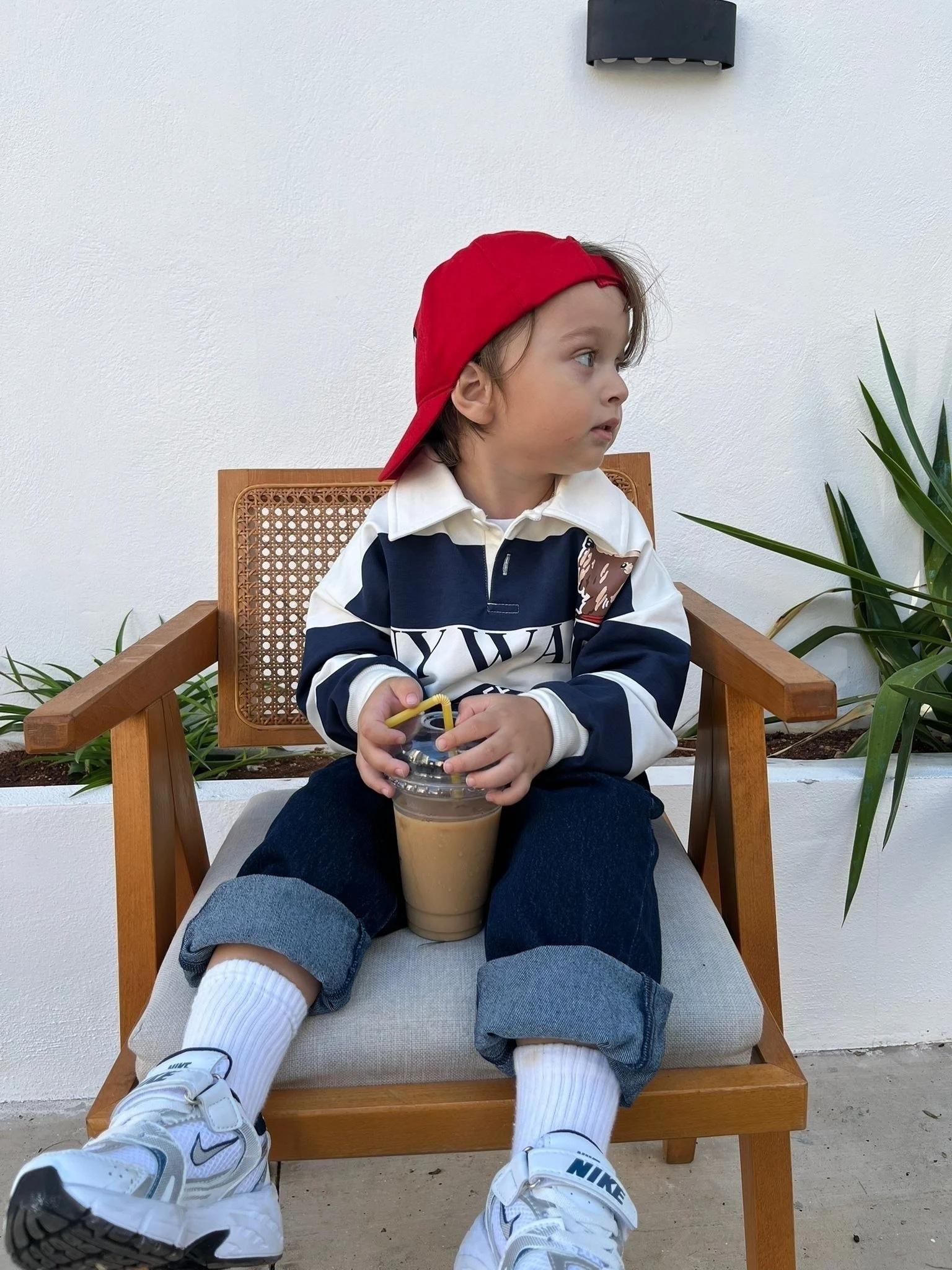 Relaxed cut Children’s Matching Set — 8877