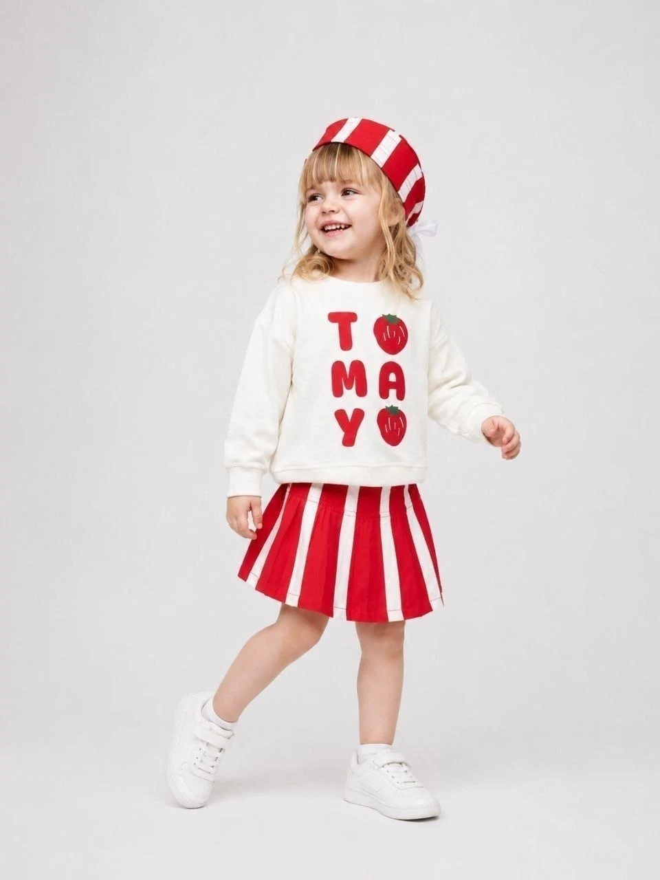 Bow Detail 3-Piece Children’s Matching Set — 9025