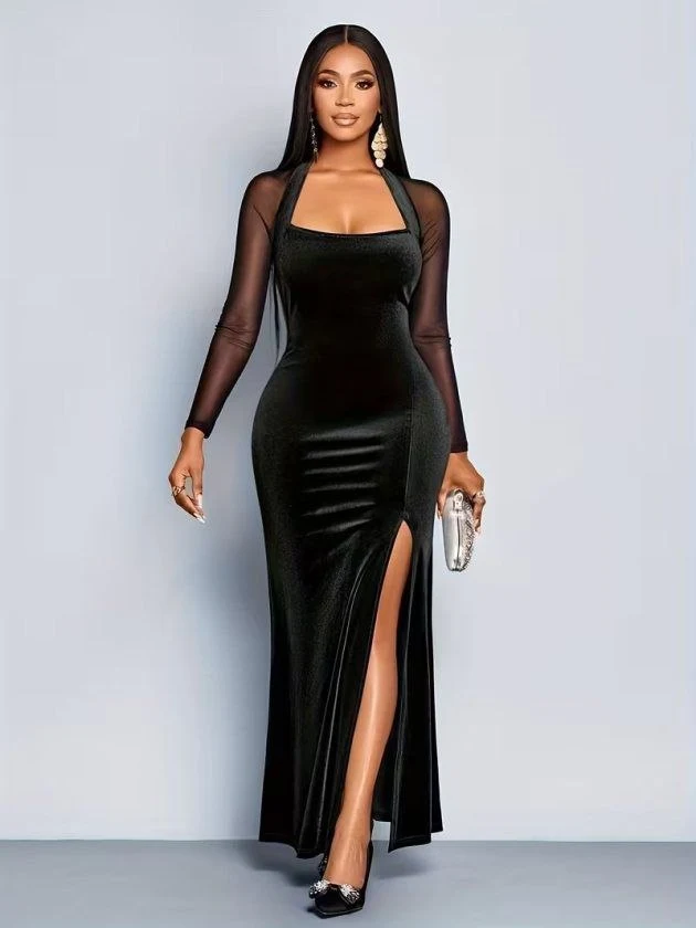 Long-Sleeve Women’s Dress — 55309