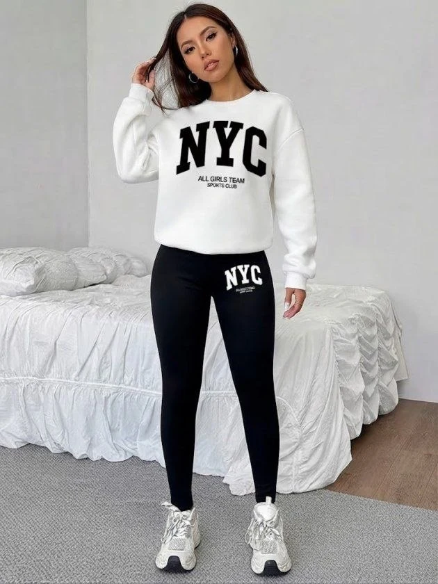 Long-Sleeve Women’s Matching Set — 62696