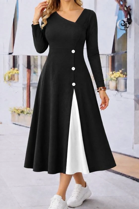 Long-Sleeve Women’s Dress — 68099