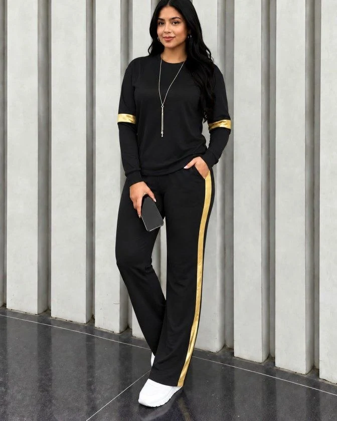Long-Sleeve Women’s Matching Set — 72525