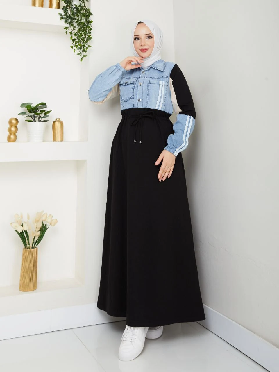 معطف طويل نسائي — A-100