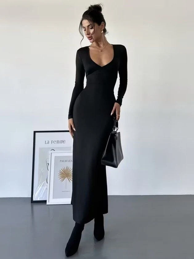 Long-Sleeve Women’s Dress — 62664