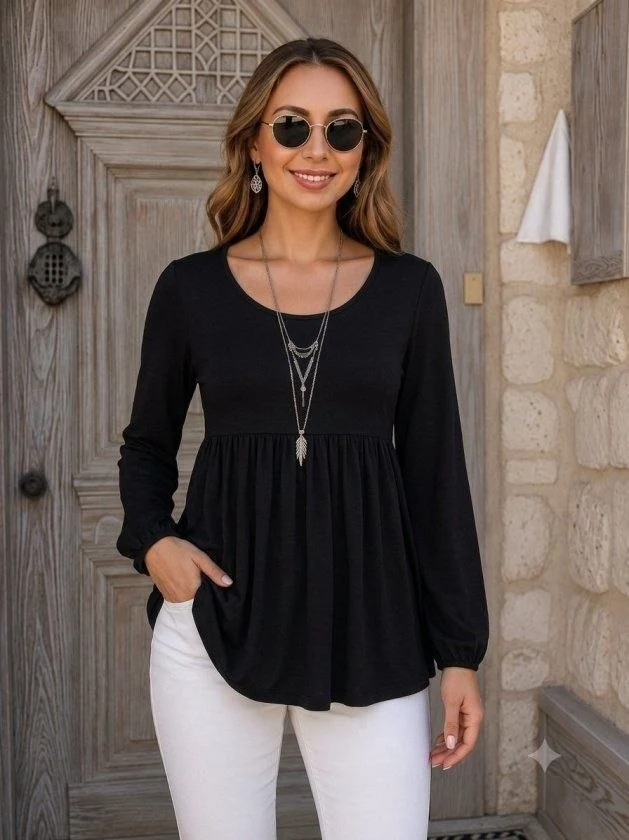 Long-Sleeve Women’s Top — 62624