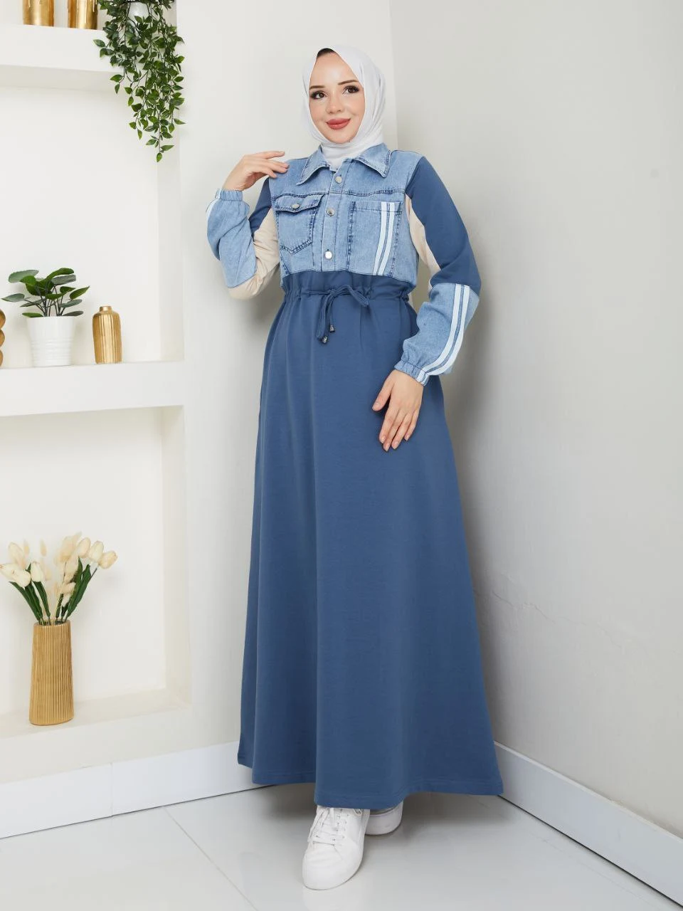معطف طويل نسائي — A-100-1