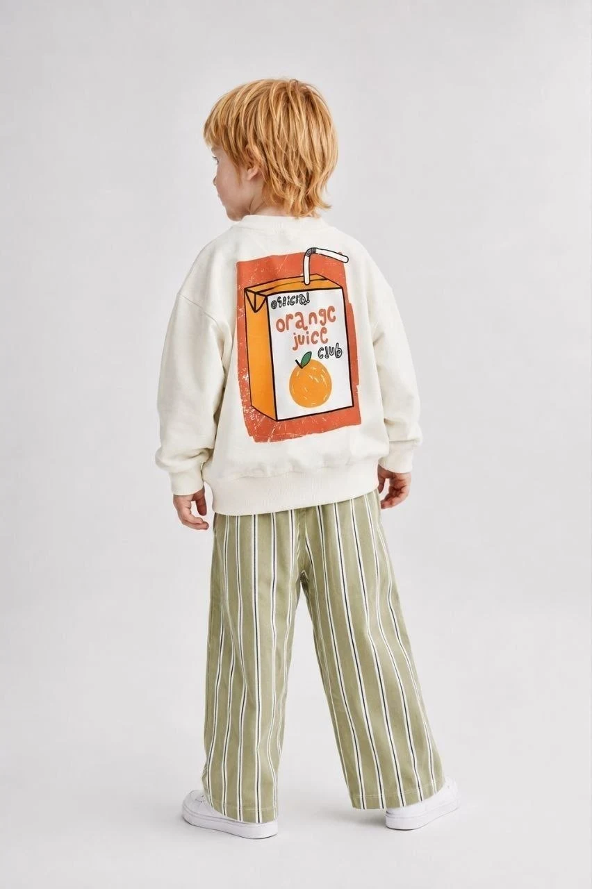 Striped Children’s Matching Set — 9019