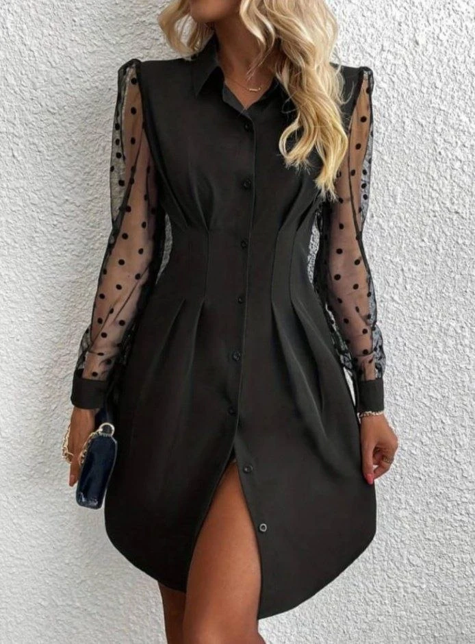 Long-Sleeve Women’s Dress — 61815