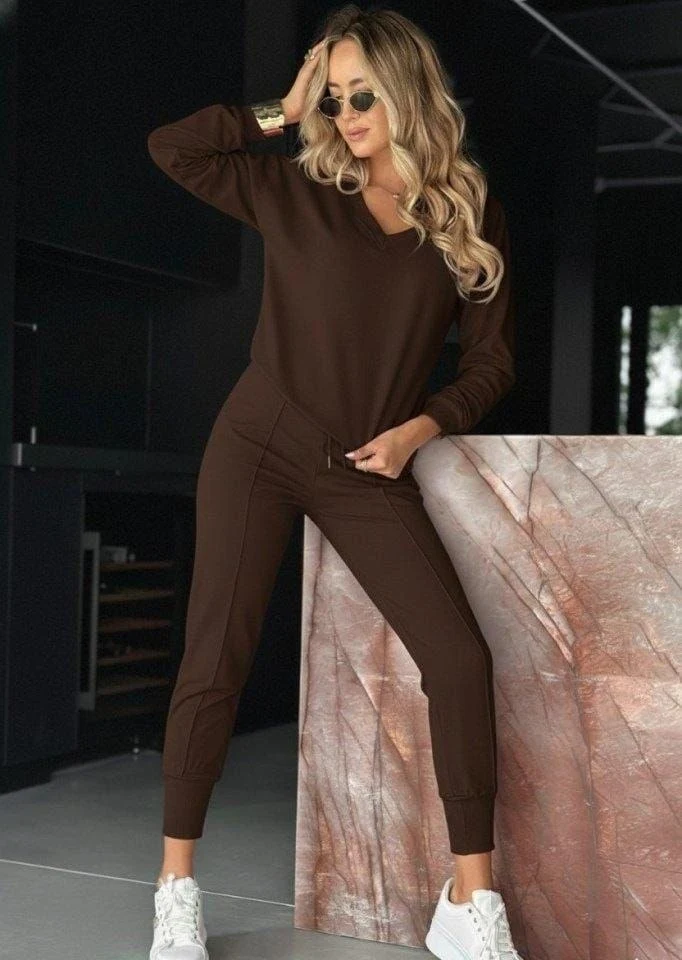 Long-Sleeve Women’s Matching Set — 55233