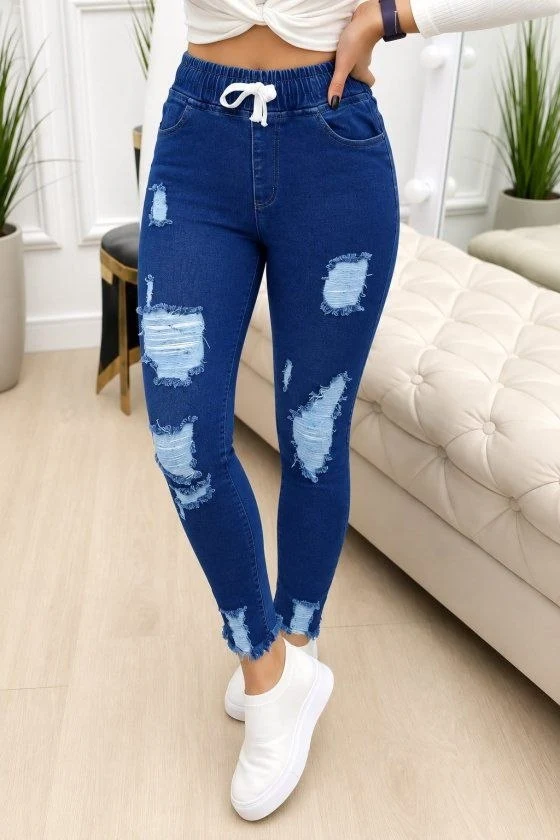 High-waist Women’s Trousers — 6151