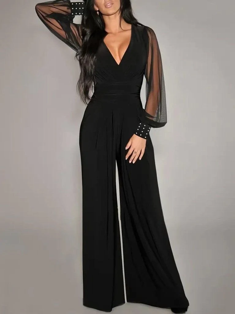 Long-Sleeve Women’s Jumpsuit — 62040