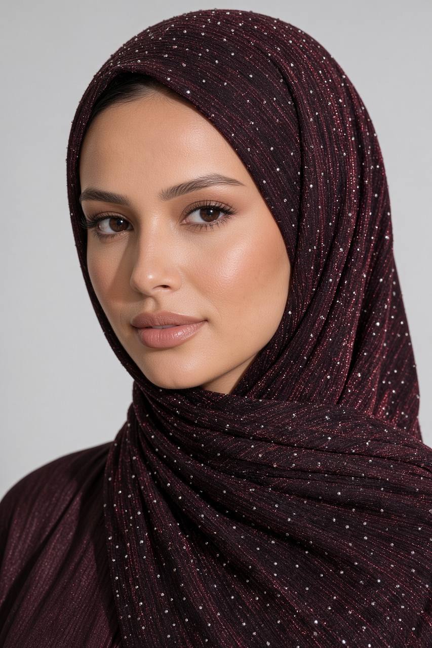 Embellished Knit Occasion Shawl — F28601