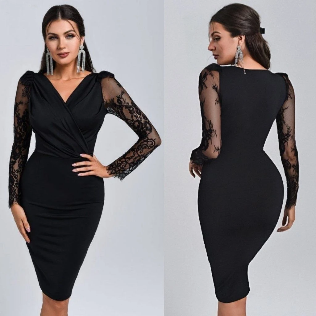 Long-Sleeve Women’s Dress — 72180