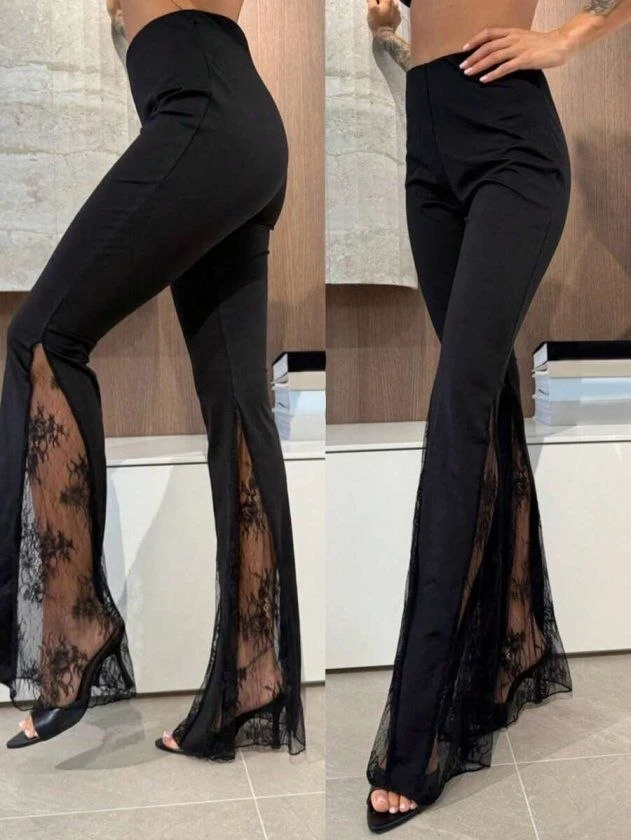Lace Detail Women’s Trousers — 4700