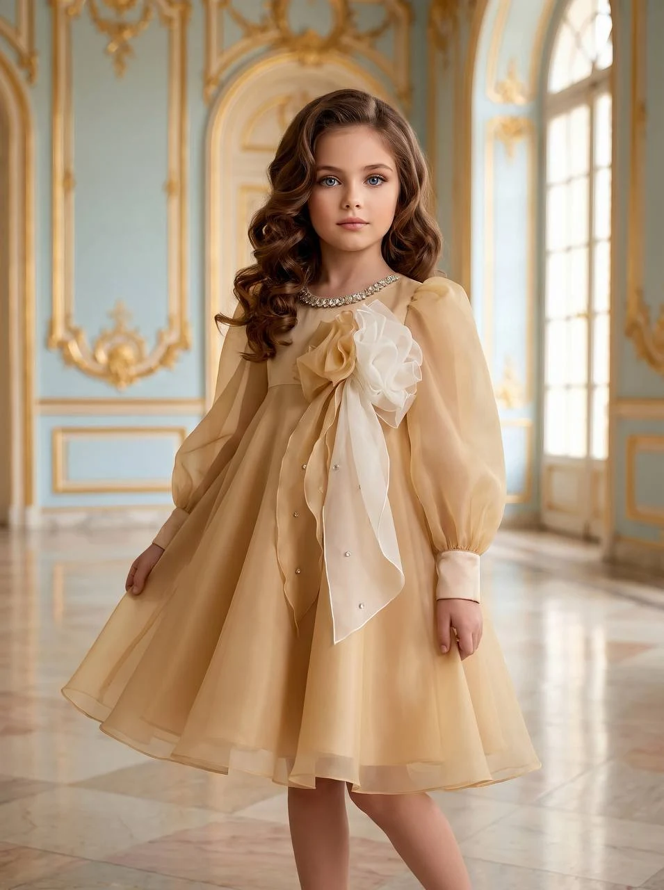 فستان مناسبات للأطفال — CLR-265