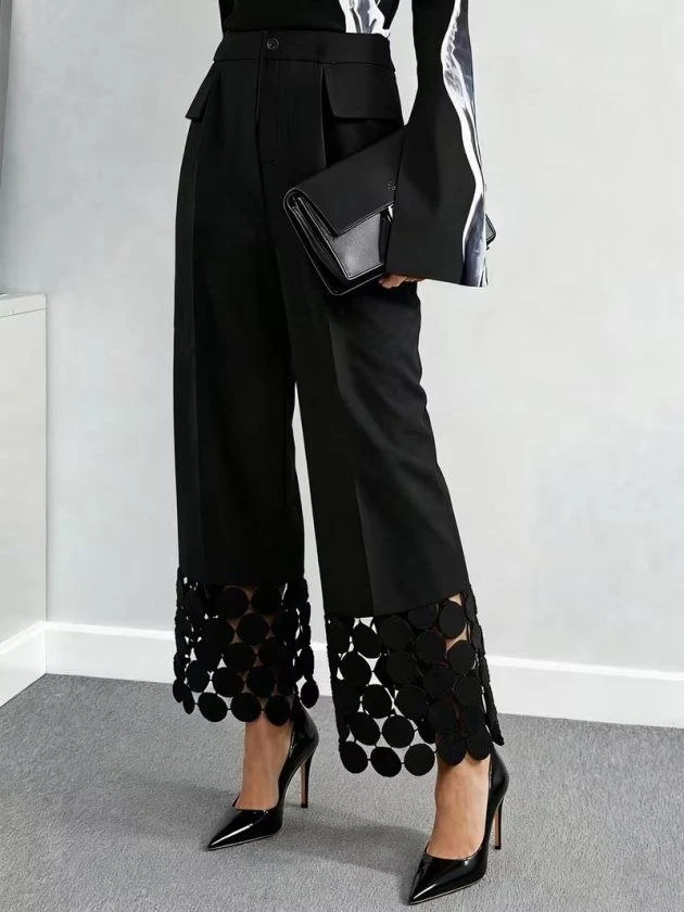 High-waist Women’s Trousers — 46257
