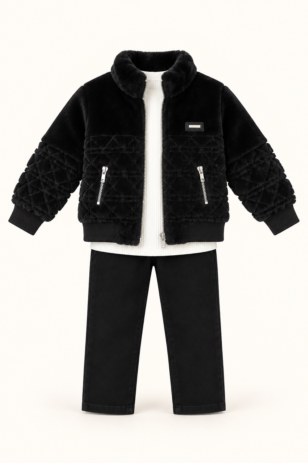 أسود / Black / Siyah — AI-generated styling