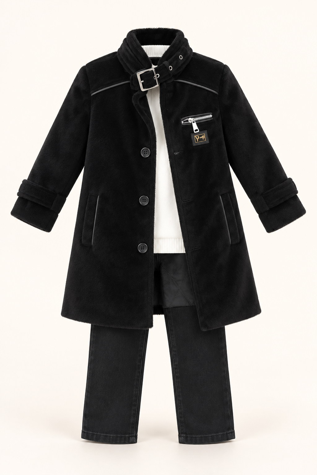 أسود / Black / Siyah — AI-generated styling