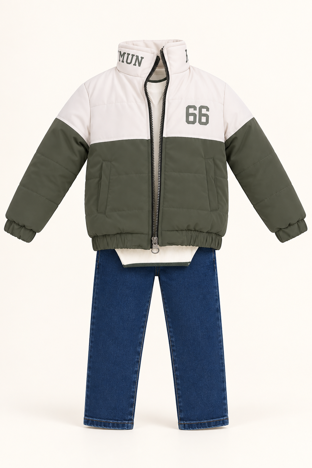 زيتوني وعاجي / Olive and ivory / Zeytin ve fildişi — AI-generated styling