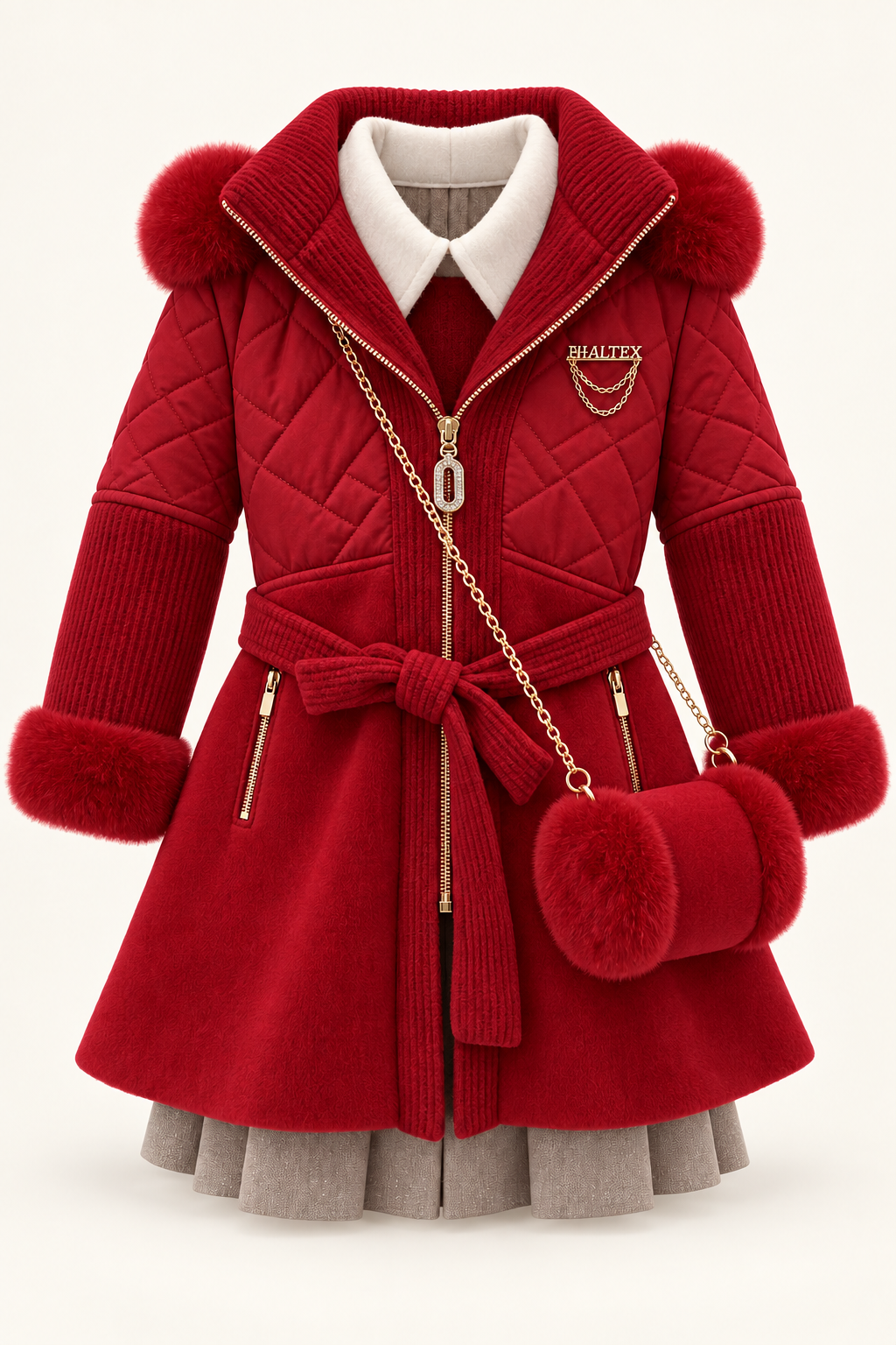 أحمر قرمزي / Crimson red / Kırmızı — AI-generated styling