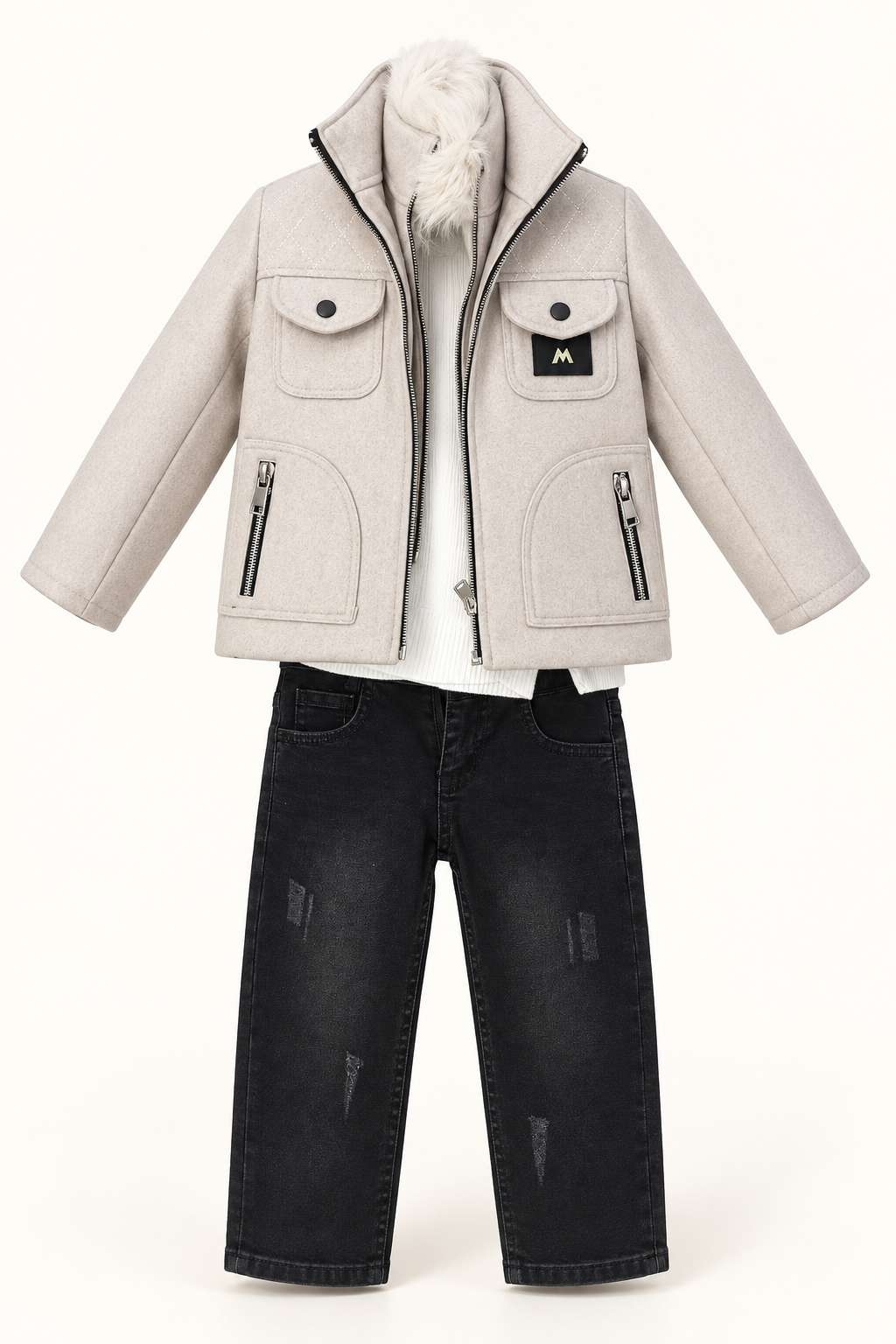 عاجي / Ivory / Fildişi — AI-generated styling