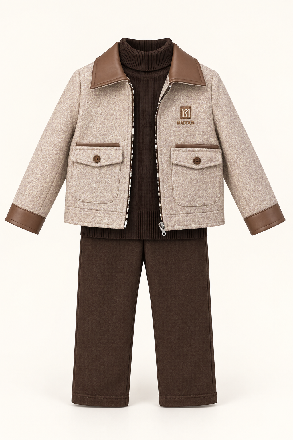 بيج وبني / Beige and brown / Bej ve kahverengi — AI-generated styling