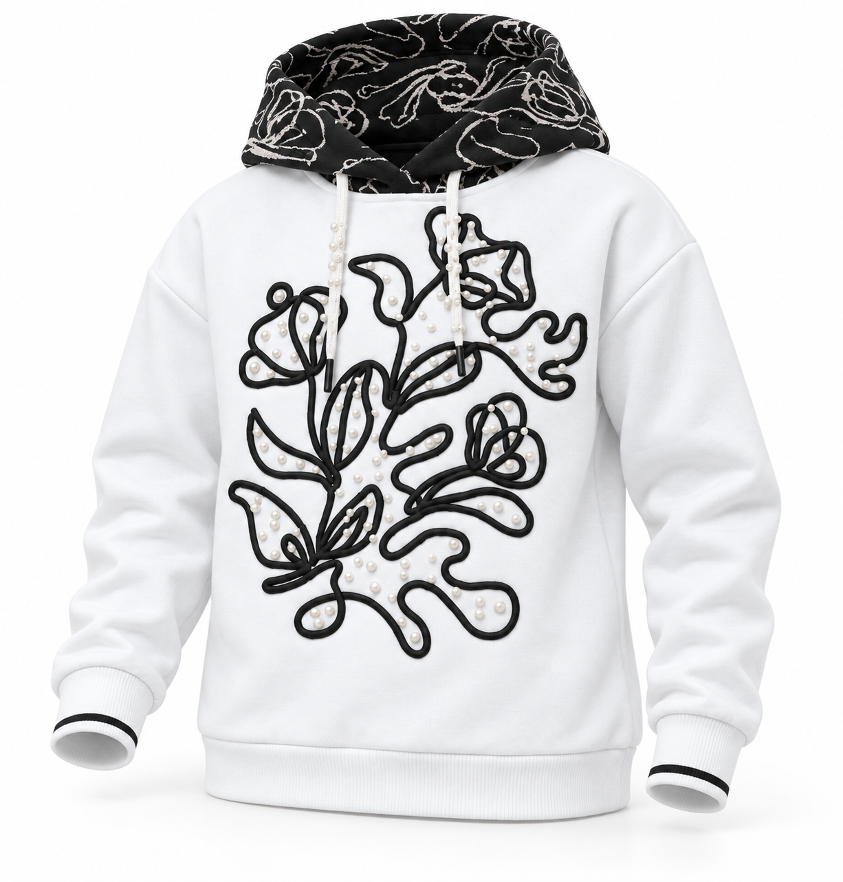 5022 — أبيض / Beyaz / White — عرض ثلاثي الأبعاد