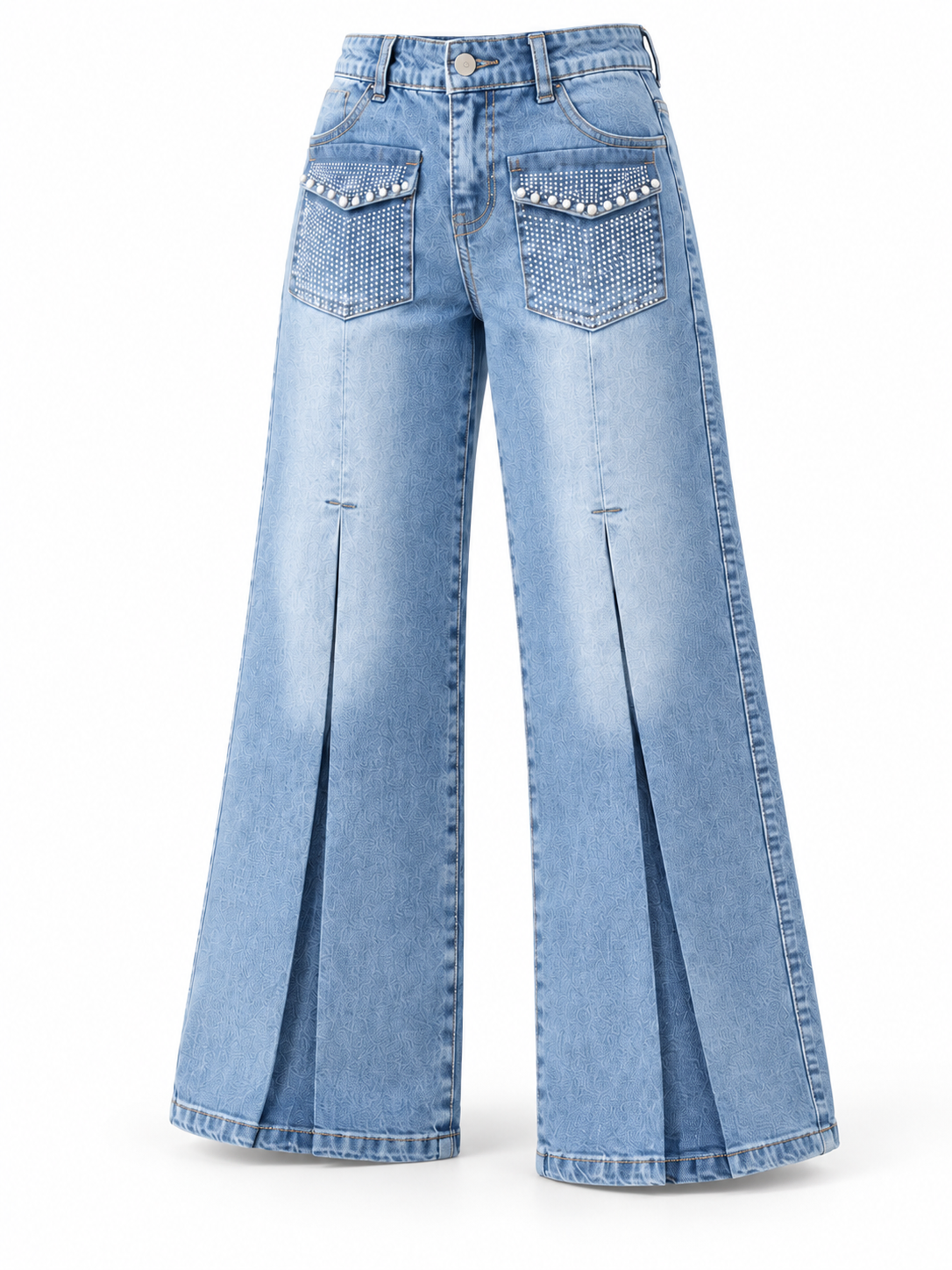 1900 — جينز أزرق فاتح / Açık mavi denim / Light washed denim — عرض ثلاثي الأبعاد