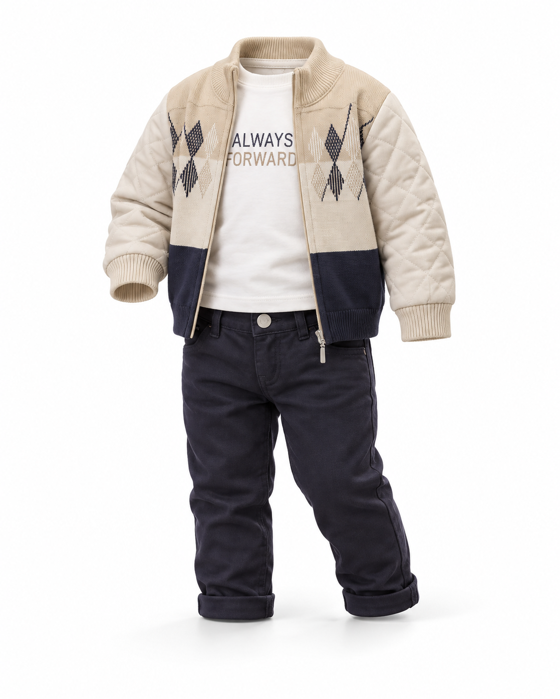 بيج وكحلي / beige and navy / bej ve lacivert — عرض ثلاثي الأبعاد