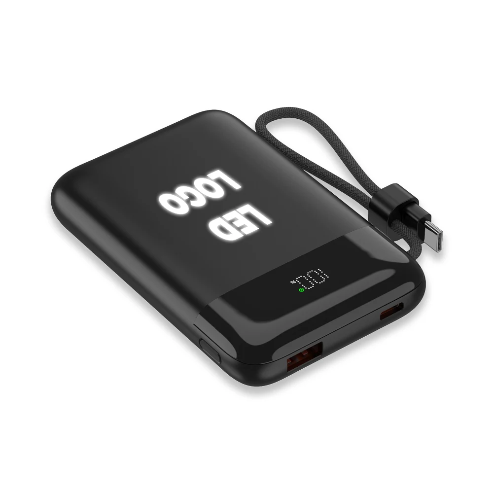 15W Magsafe Işıklı Logo Powerbank 10000 mAh