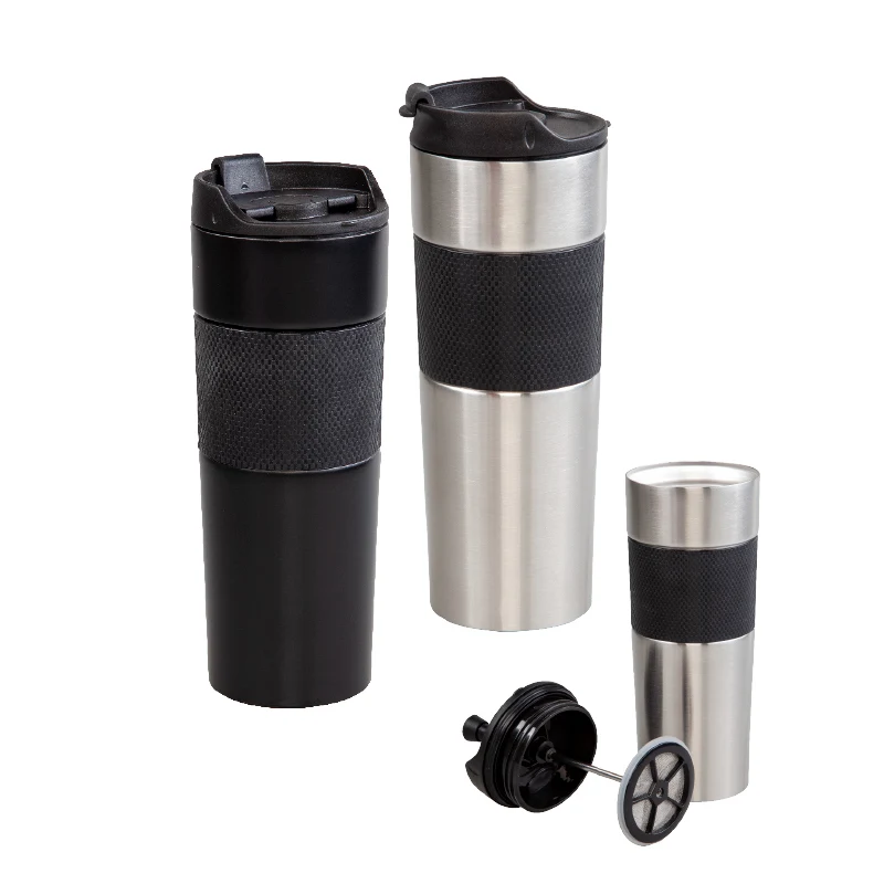 5312 French Press Çelik Termos / 450 ml