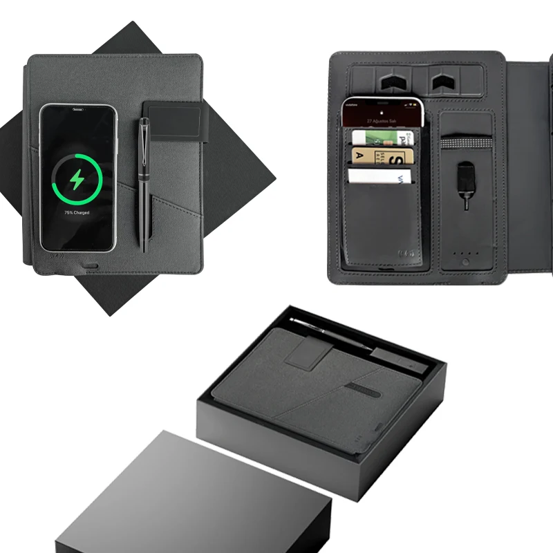 1071 PREMIUM Termo Deri Organizer Powerbank